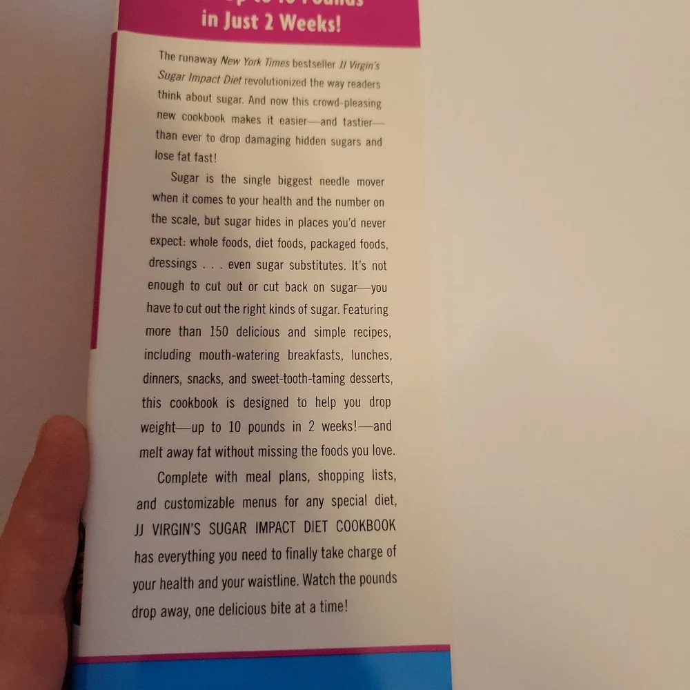 JJ Virgin's Sugar Impact Diet Cookbook